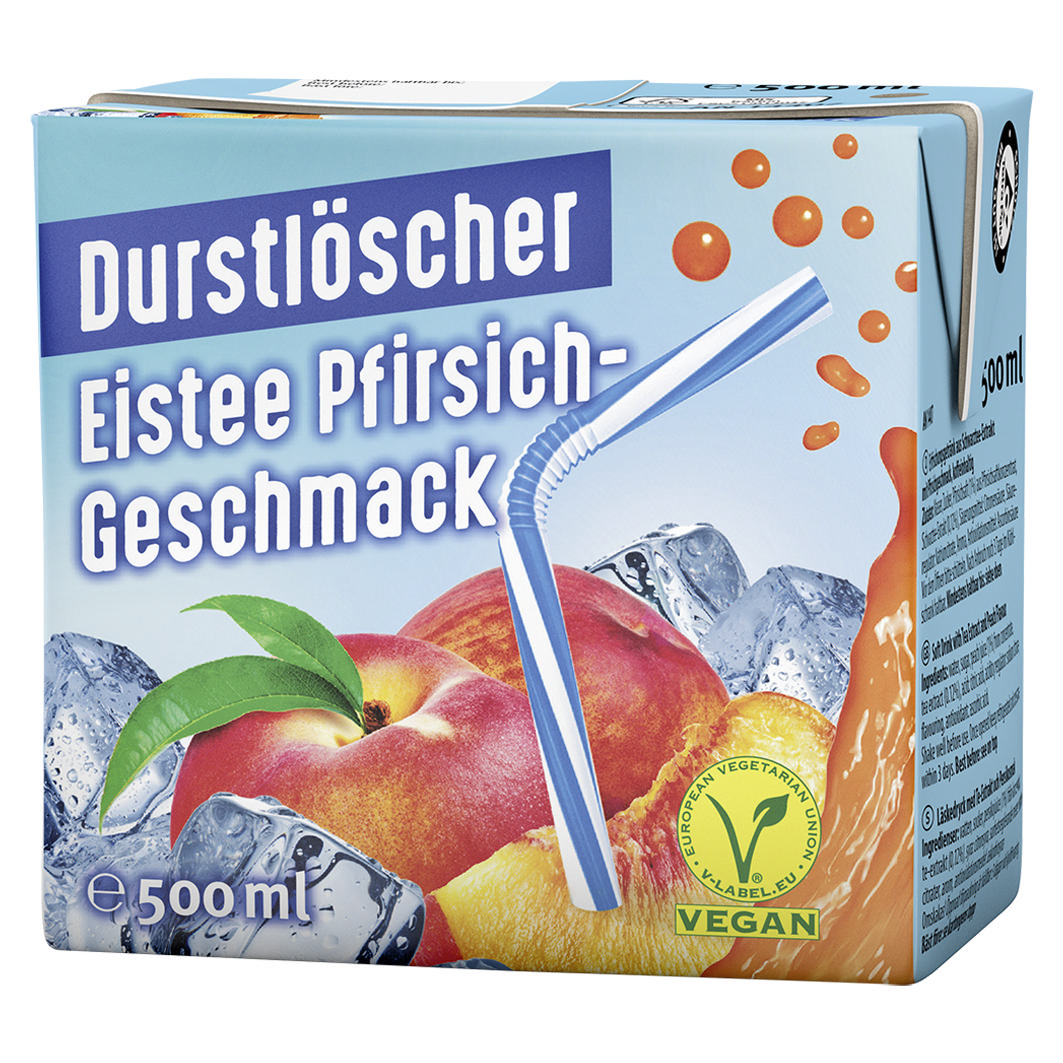 Durstlöscher Eistee Pfirsich 500ml