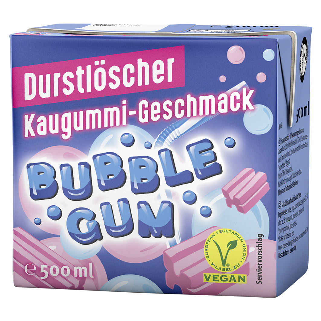 Durstlöscher Bubble Gum 500ml