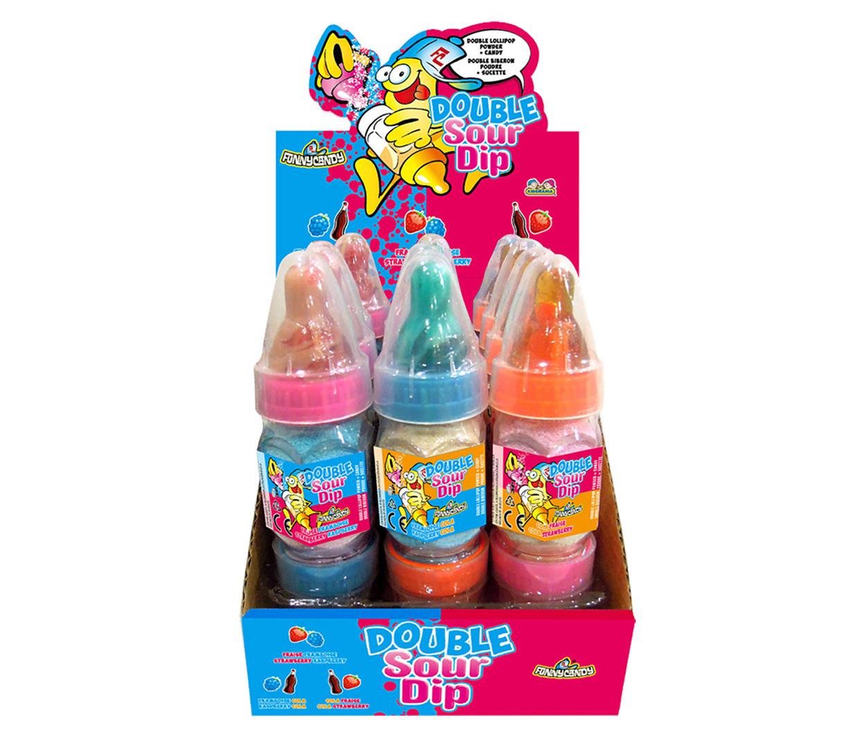 FunnyCandy Double Sour Dip 32g