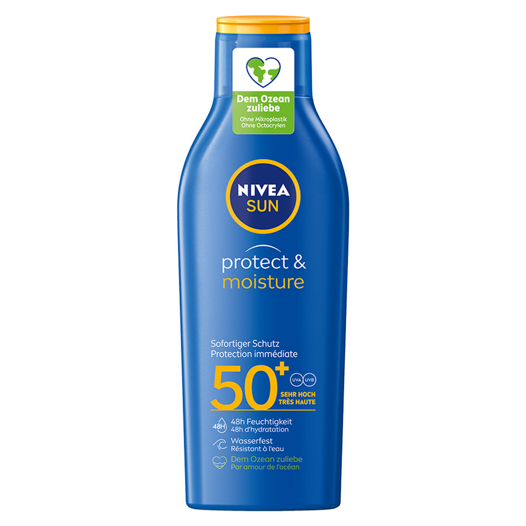 Nivea Sun Protect Milk Moisture LSF50+ 200ml