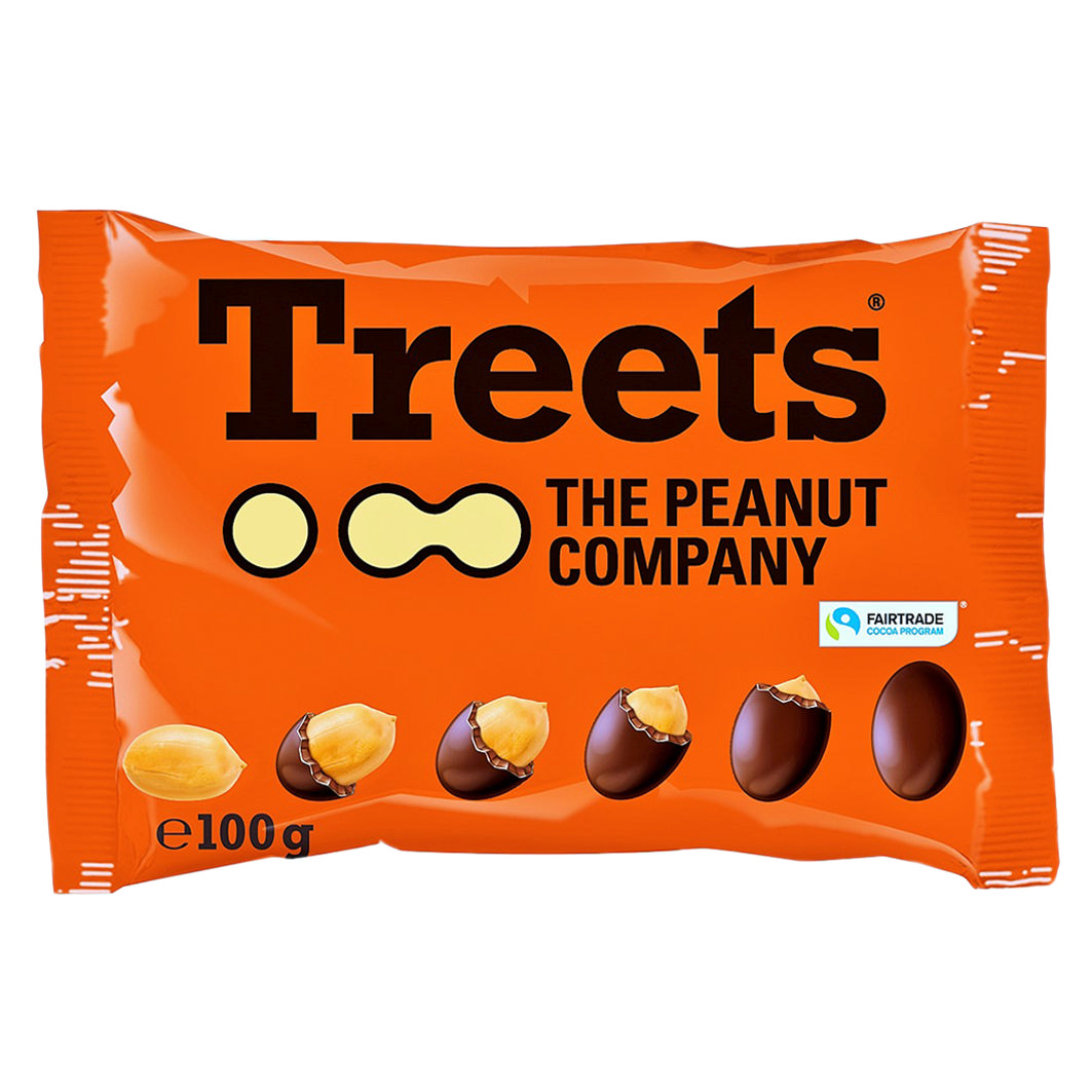Treets Peanut Milk Chocolat 100g