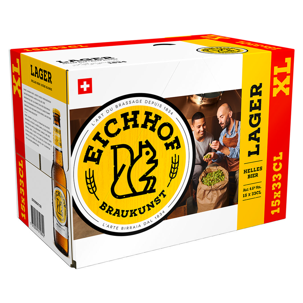 Eichhof Lager 15x33cl