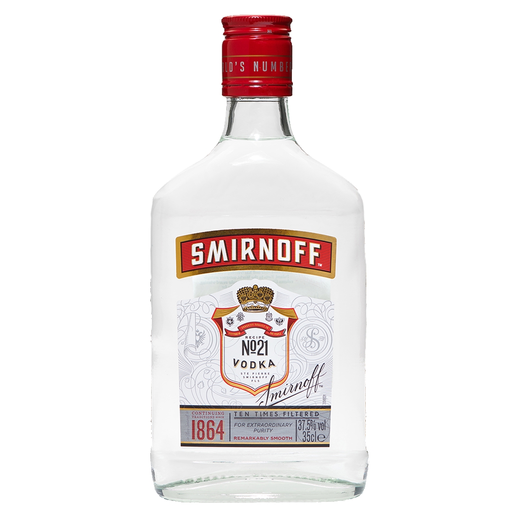 Smirnoff Vodka 37.5% 35cl