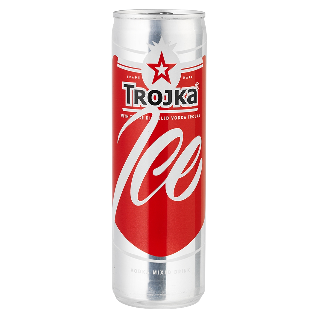 Trojka Ice Vodka 4% 250ml