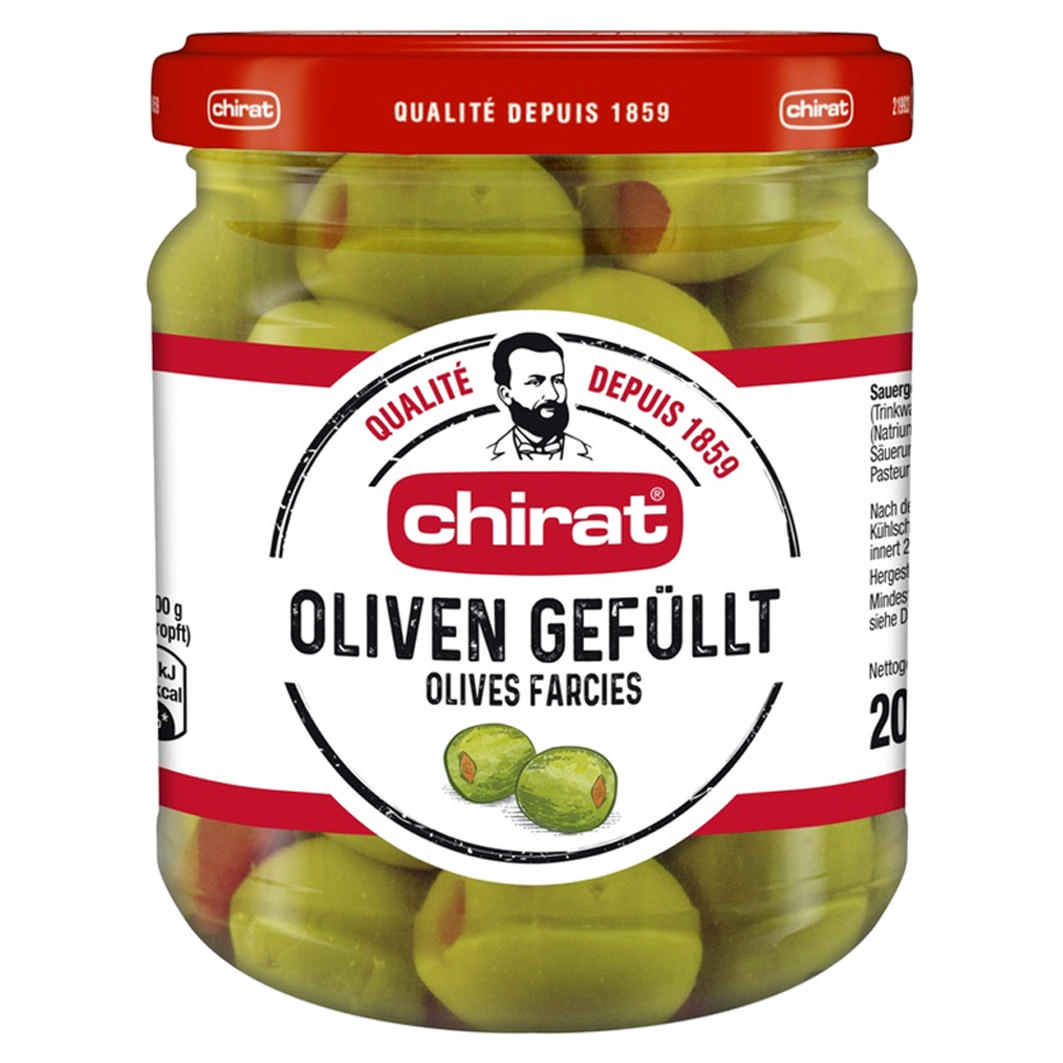 Chirat Oliven gefüllt 205g