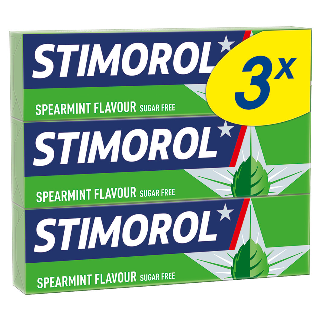 Stimorol Trio Spearmint 3x14g