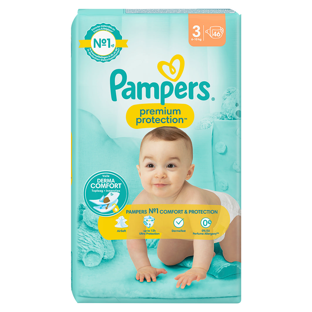 Pampers Premium Protection Gr.3 46 Stk.