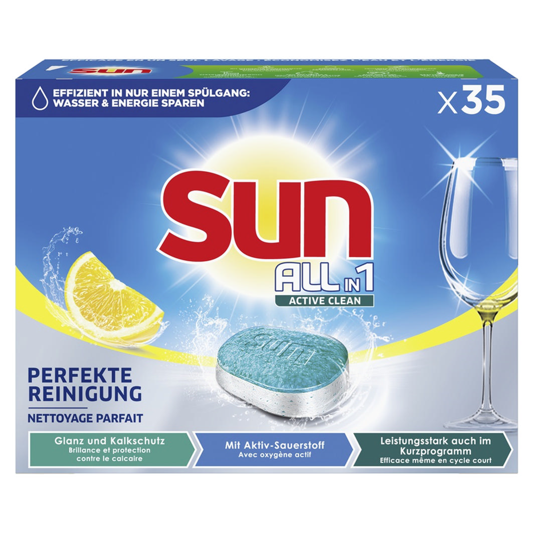 Sun Tabs All-in-1 Lemon 35 Stk.