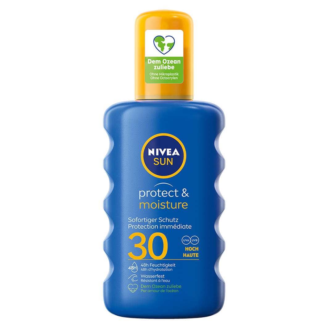 Nivea Sun Protect Spray Moisture LSF30 200ml