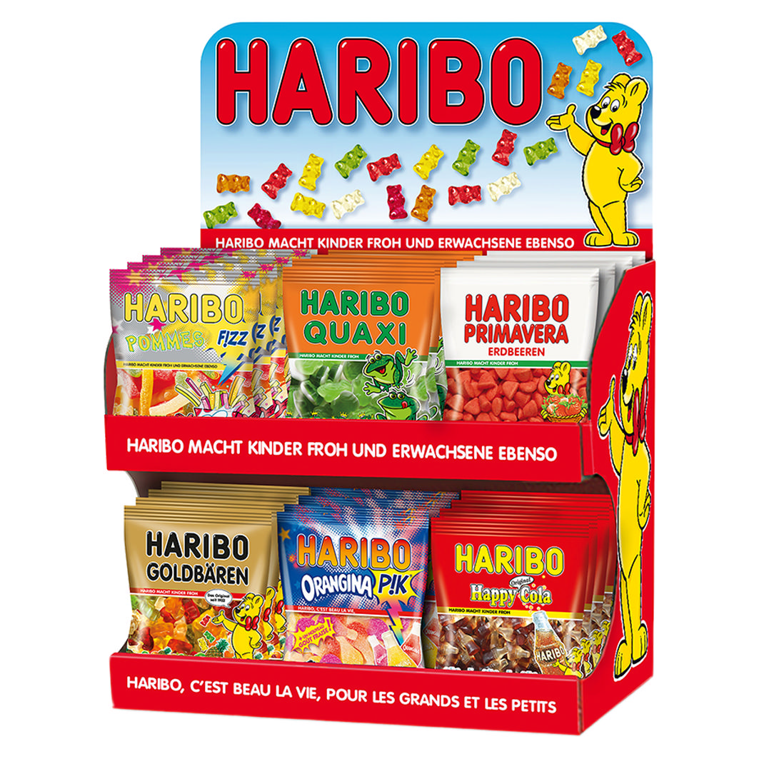 Haribo Thekendispl. ass. 100g