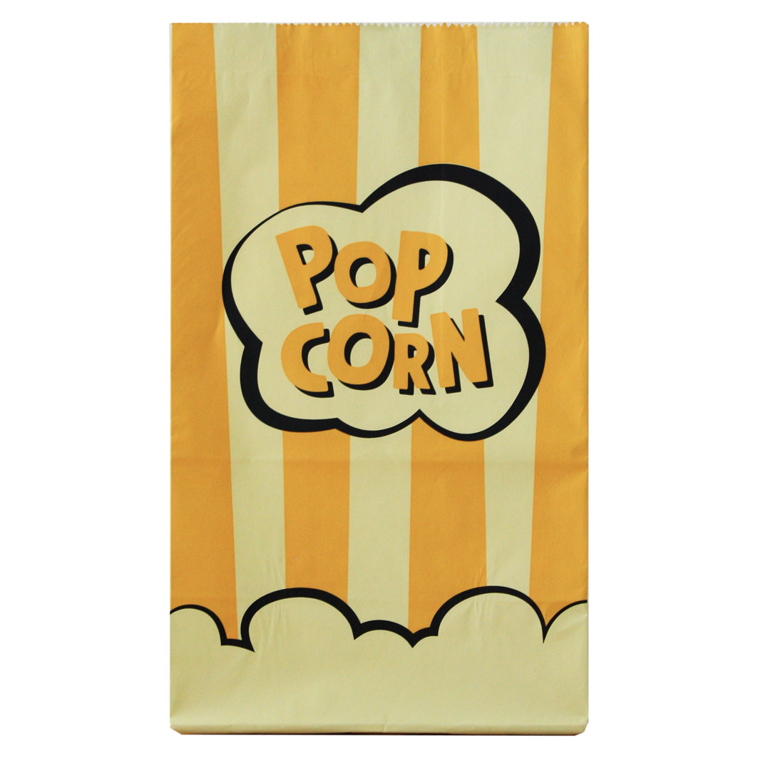 Popcorn Tüten orange 130oz