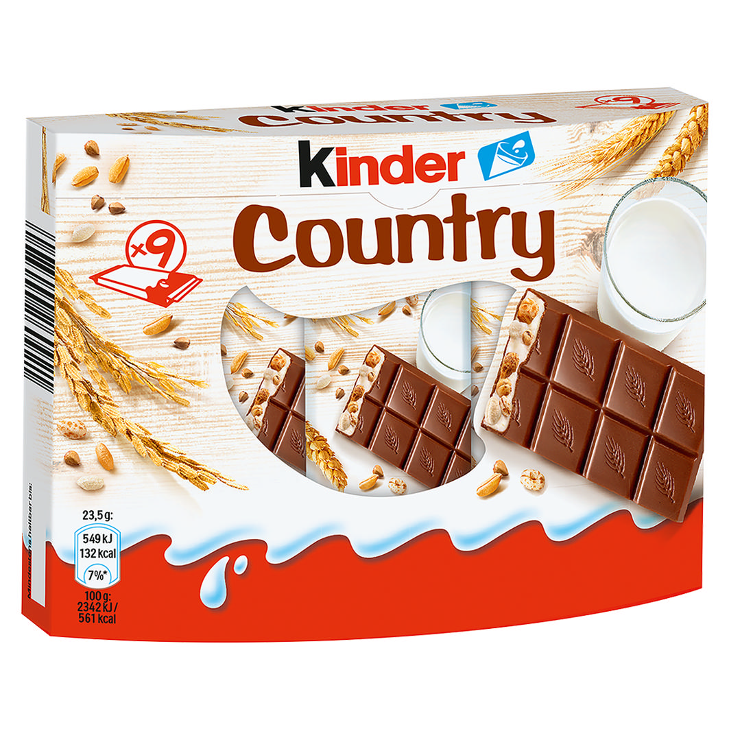 Kinder Country 211.5g (9x23.5g)