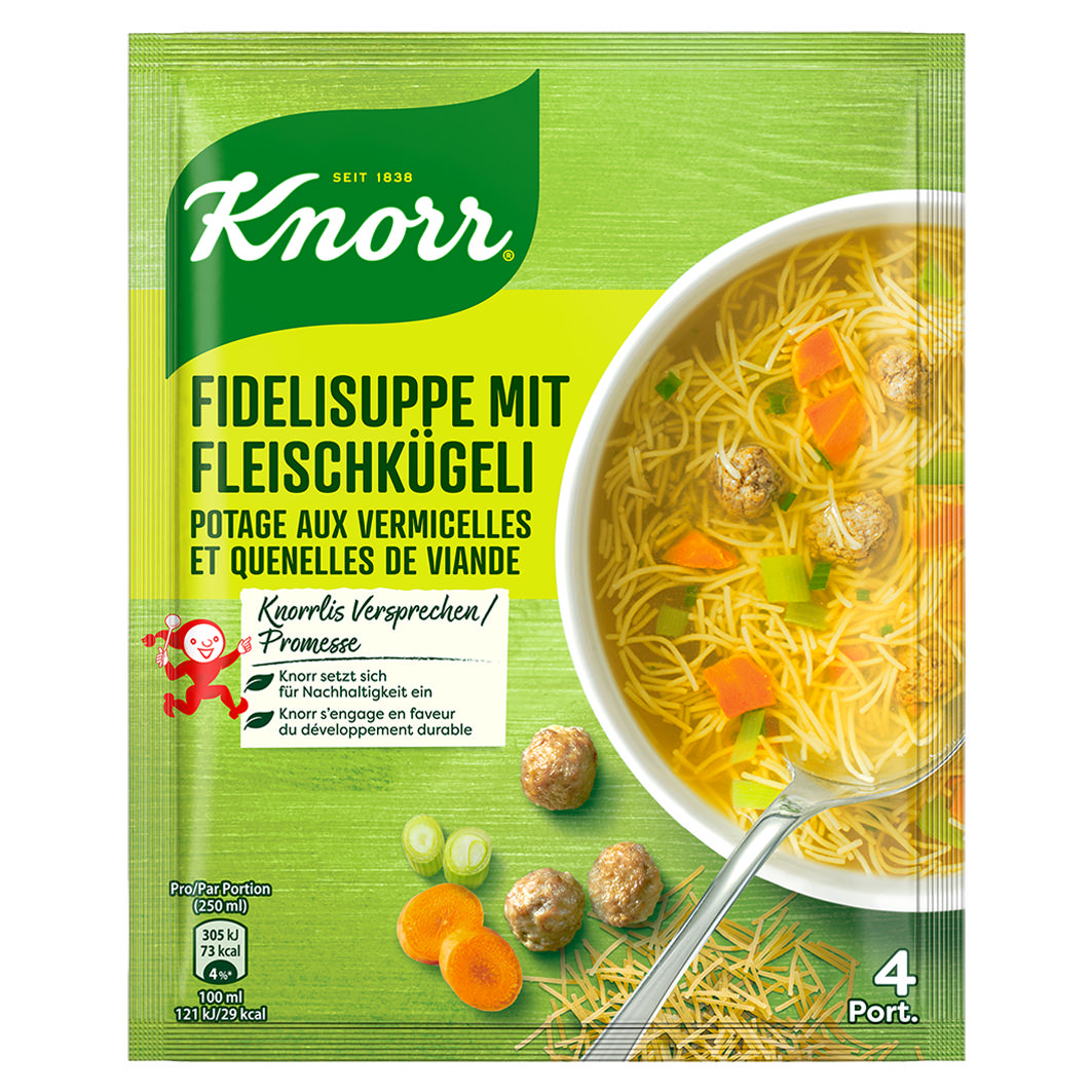 Knorr Fidelisuppe mit FLK 78g