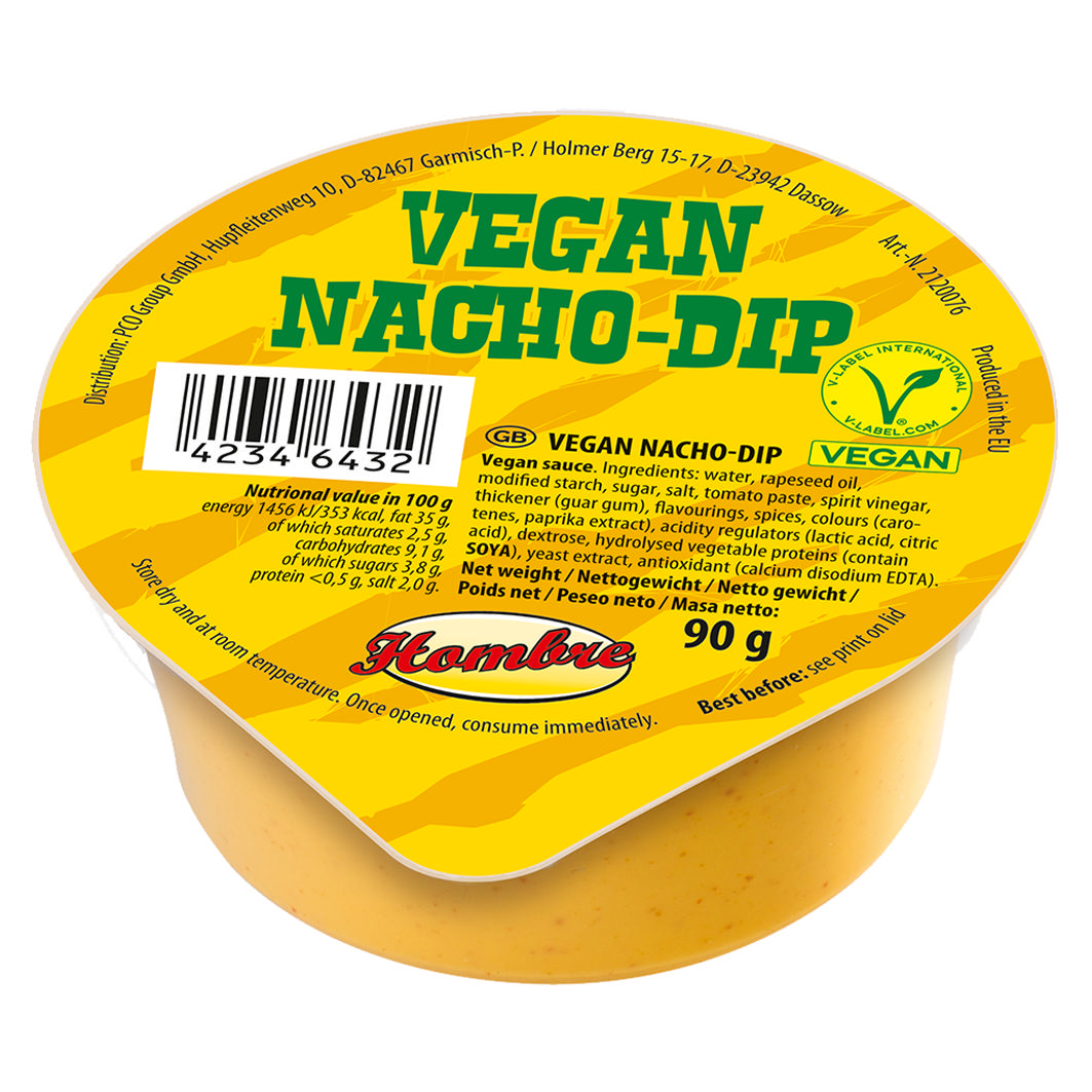 Hombre Vegan Nacho-Dip 90g