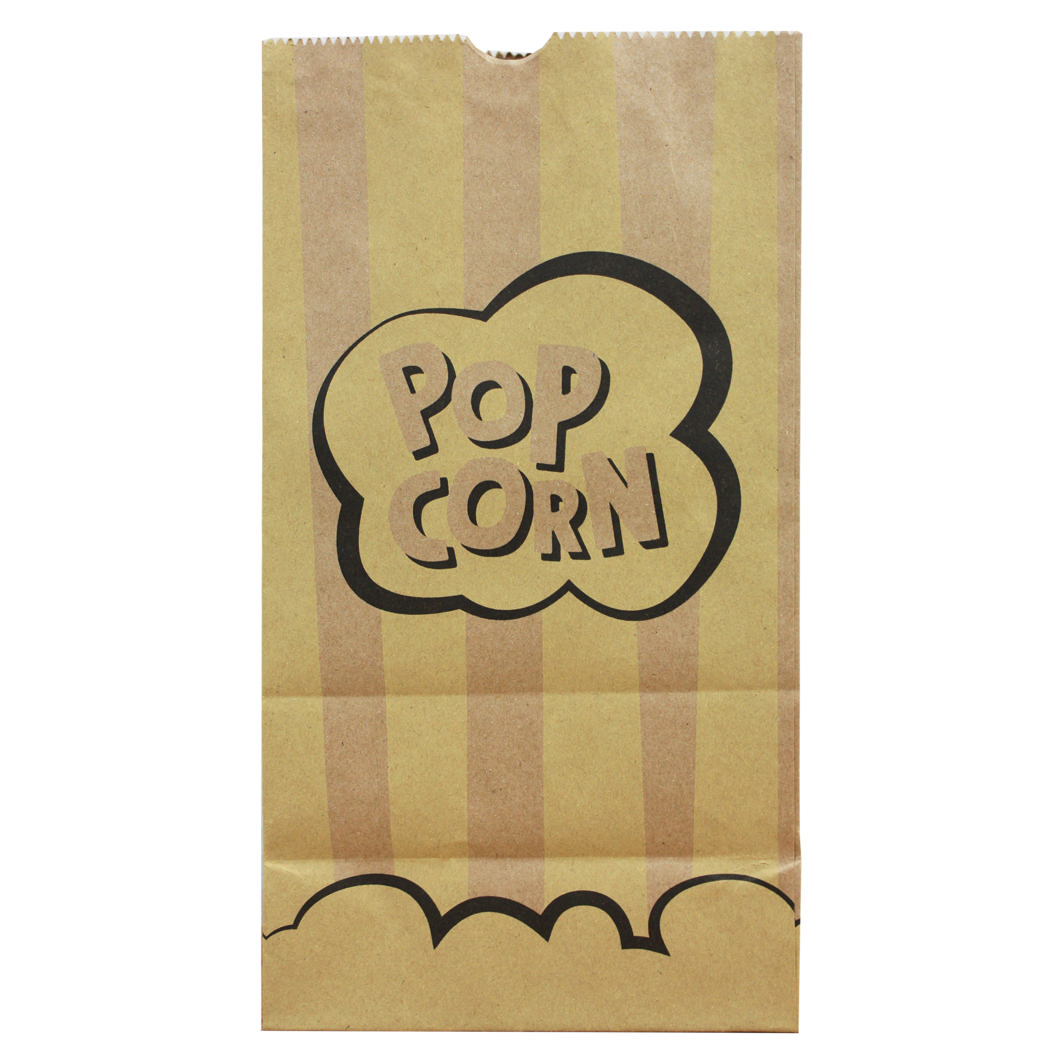 Popcorn Retro-Kraft Tüten 85oz