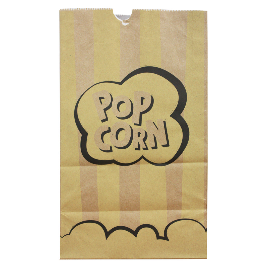 Popcorn Retro-Kraft Tüten 130oz