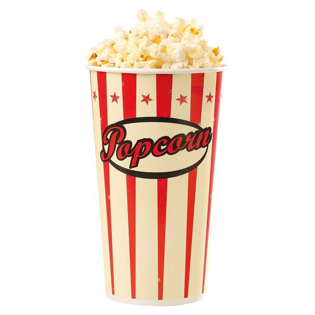 Popcorn Becher Retro ohne PE 46oz