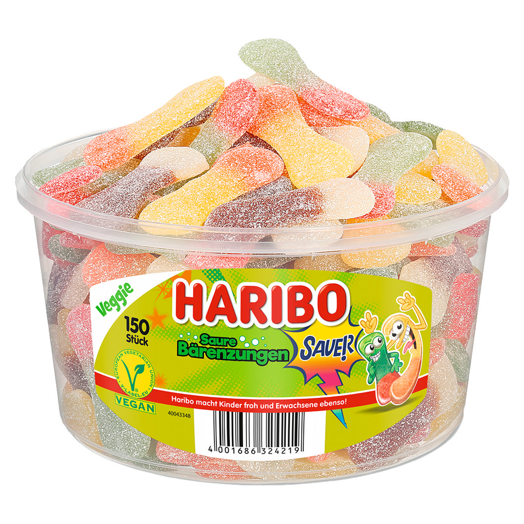 Haribo Saure Bärenzungen 1.35kg