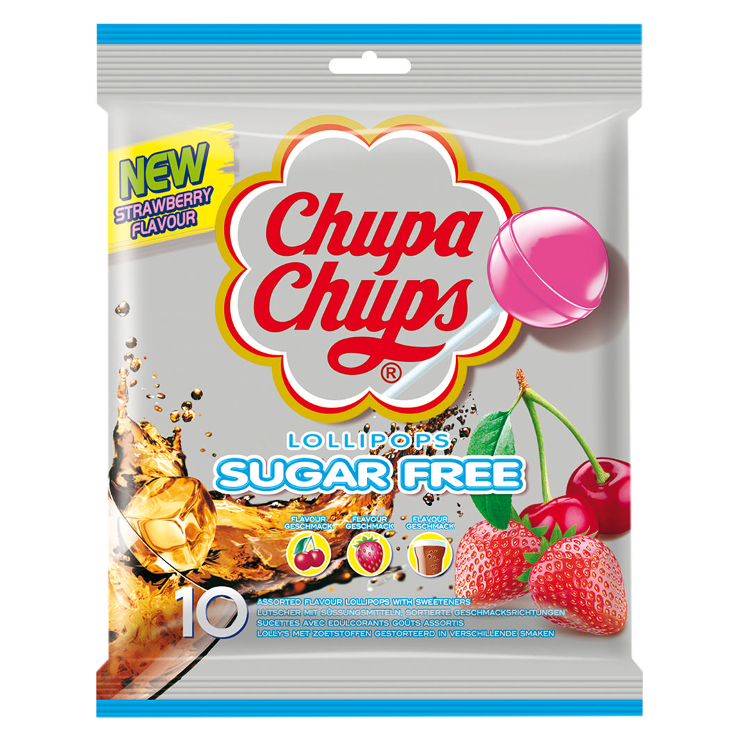 Chupa Chups Sugar free 120g