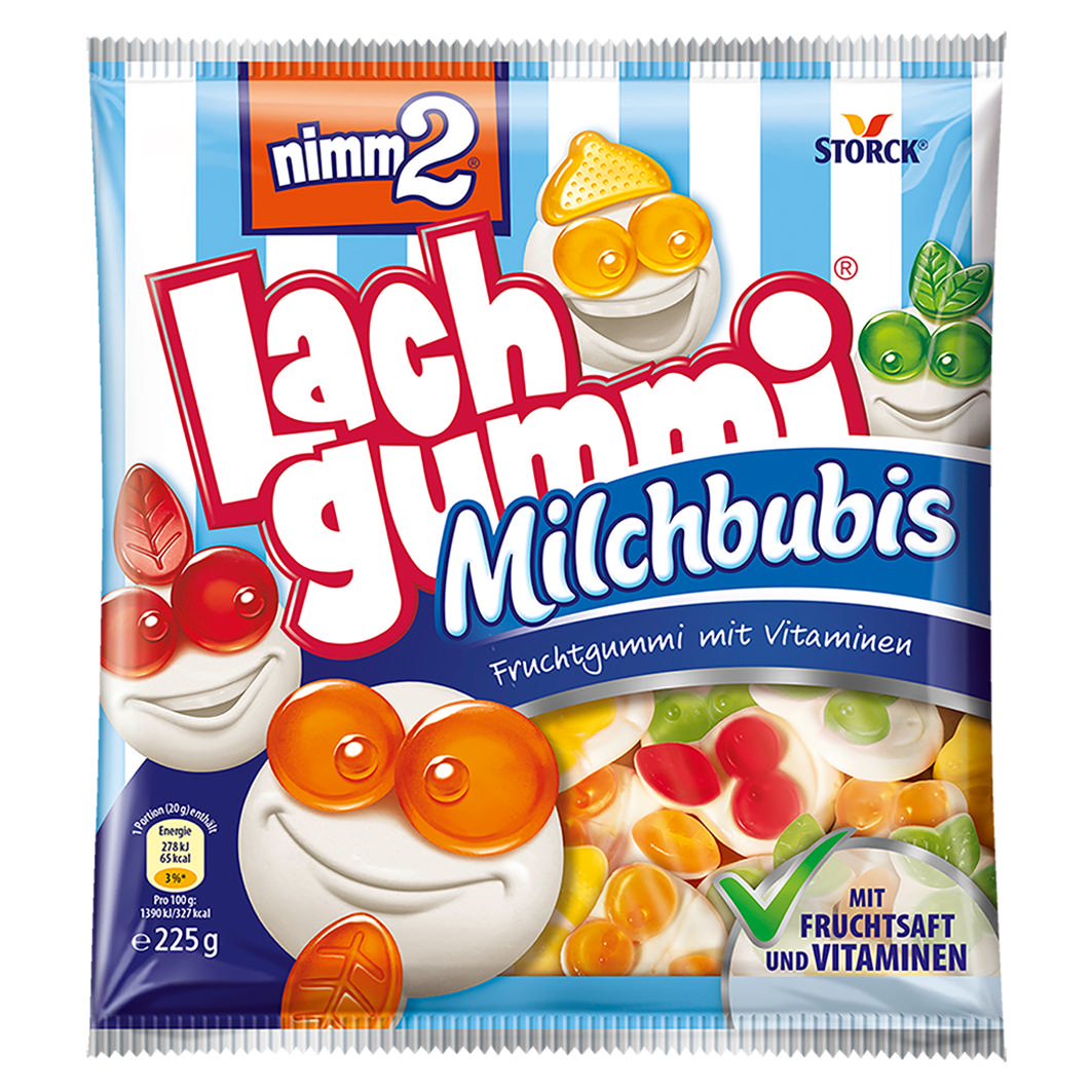 Nimm2 Lachgummi Milchbubis 225g