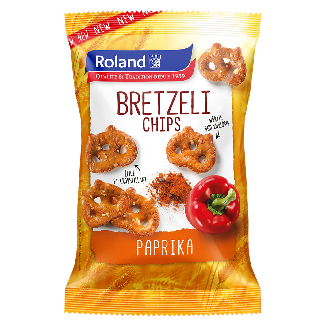 Roland Bretzeli Chips Paprika 180g