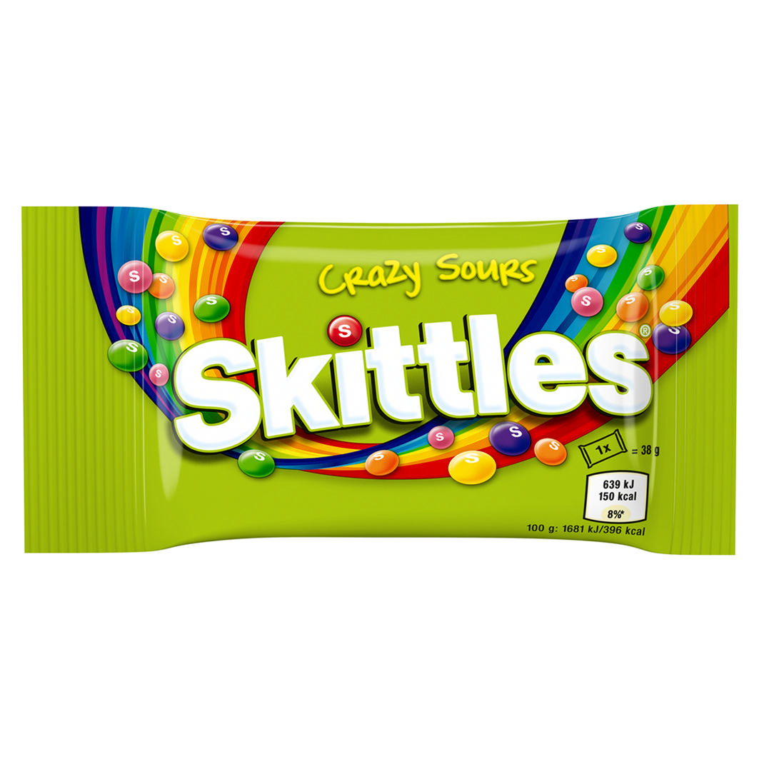 Skittles Crazy sours 38g