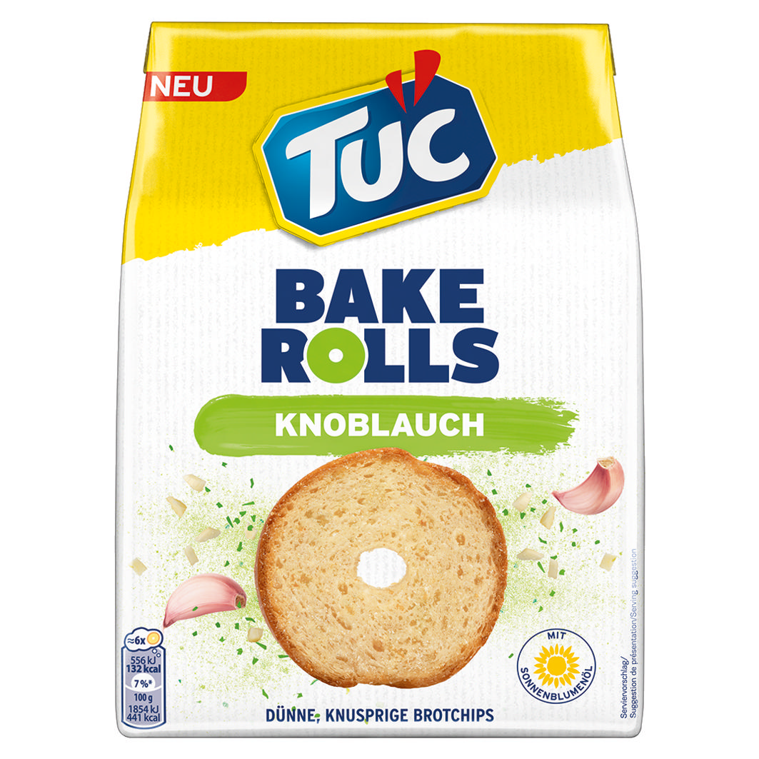 TUC Bake Rolls Knoblauch 150g