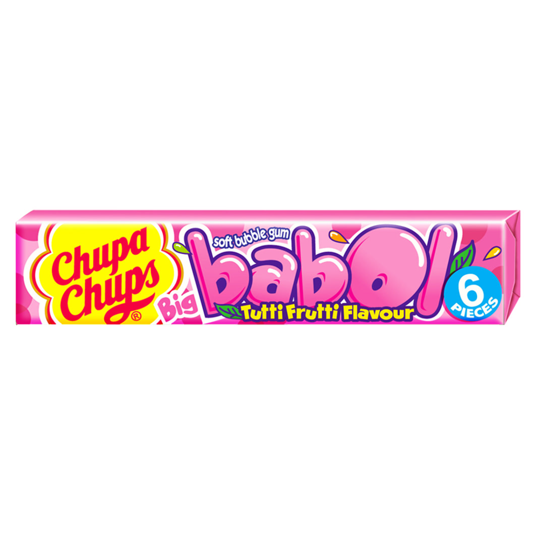 Chupa Chups Gum Babol Tutti Frutti 30g