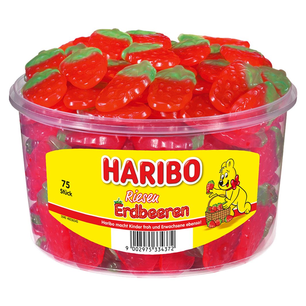 Haribo Riesen-Erdbeeren 1.125kg