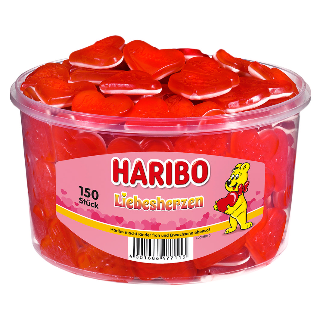 Haribo Liebesherzen 1.2kg