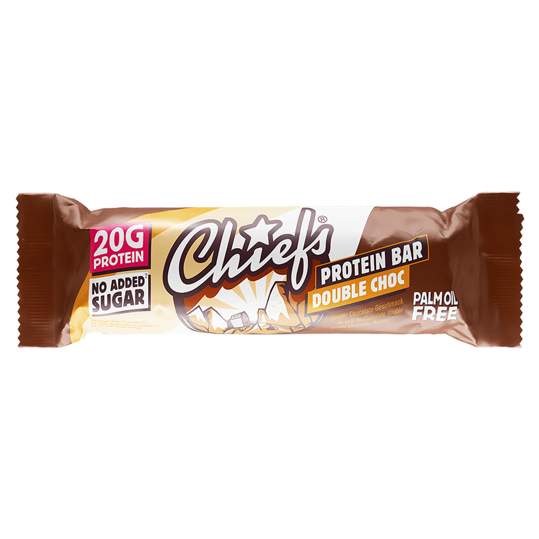 Chiefs Protein Bar Double Choc 55g