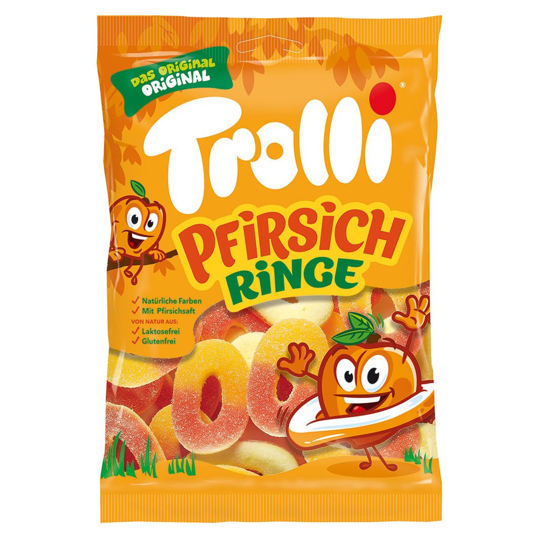 Trolli Pfirsichringe 200g