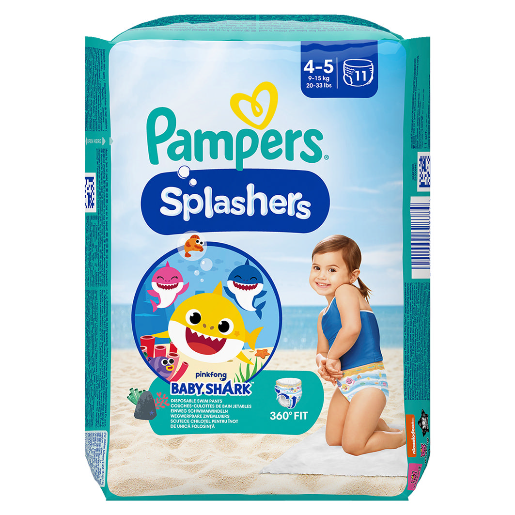 Pampers Splashers Gr. 4-5 11 Stk.