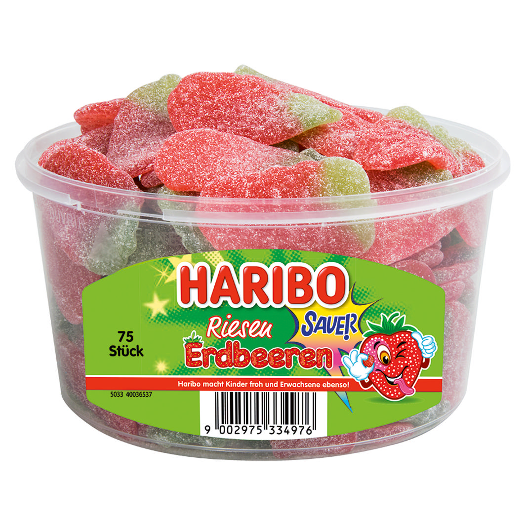 Haribo Riesen-Erdb. sauer 1.05kg