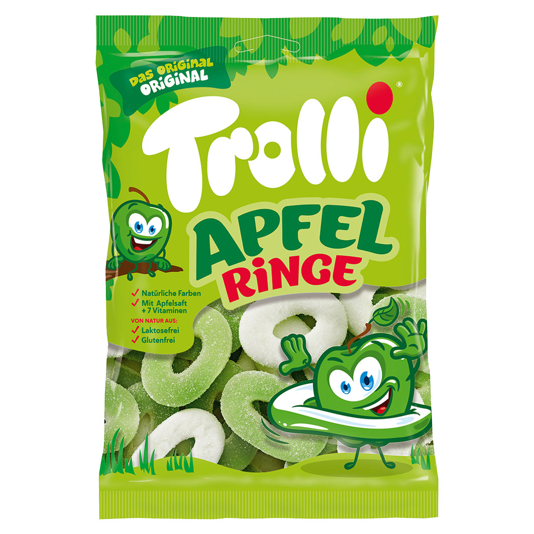 Trolli Apfelringe sauer 200g