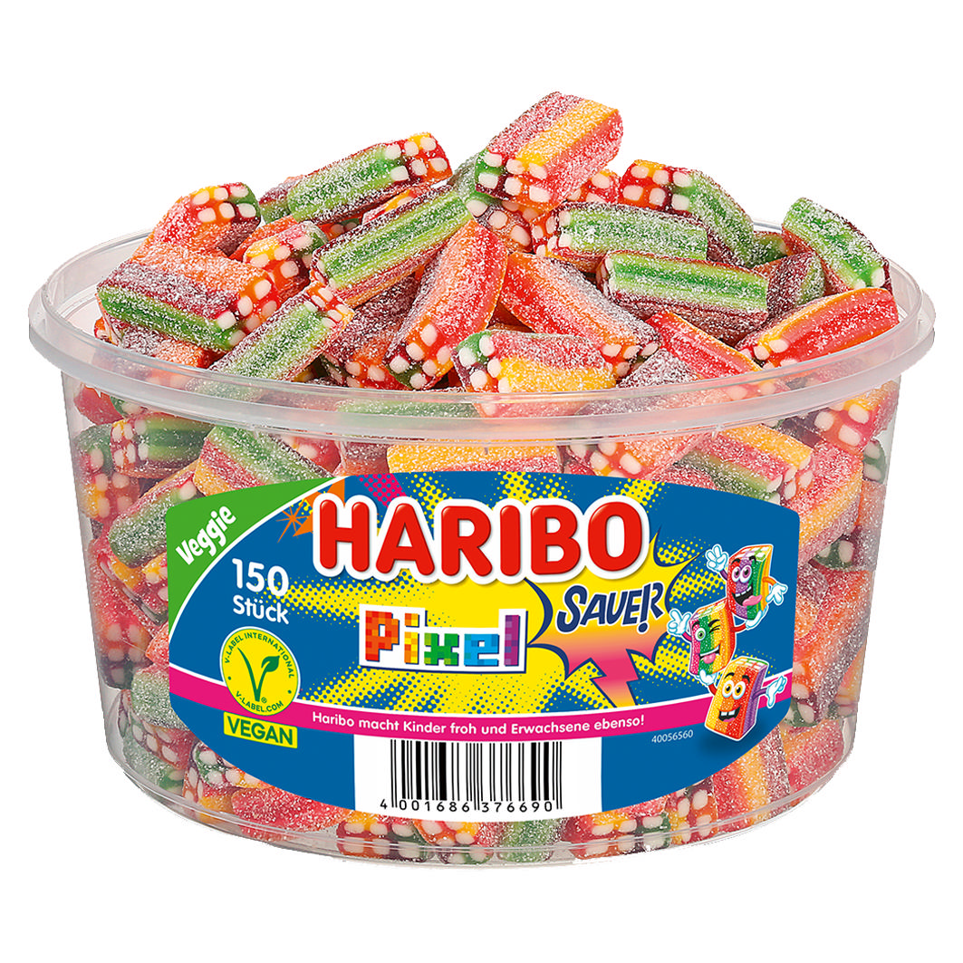 Haribo Rainbow Pixel sauer 1.2kg