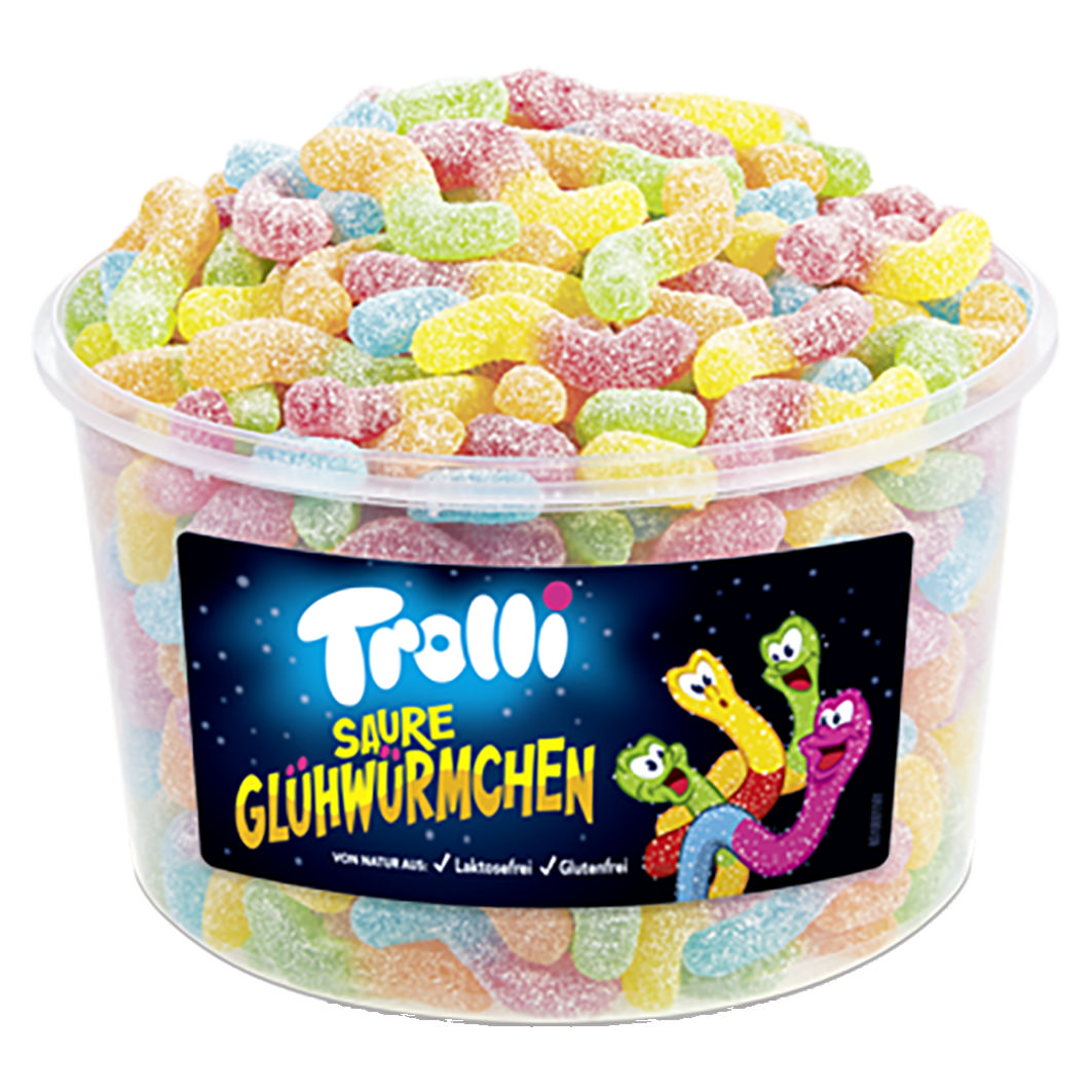 Trolli Glühwürmchen sauer 1.05kg