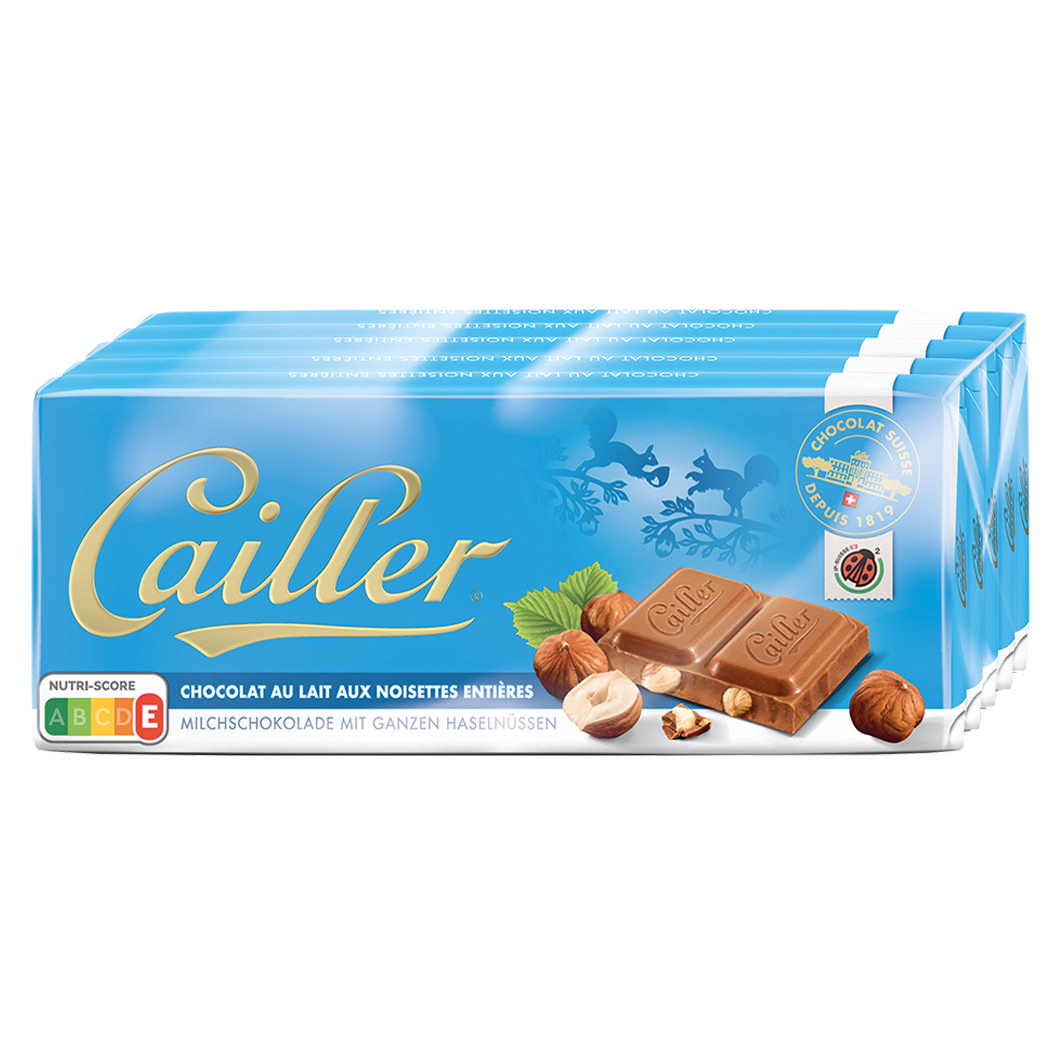 Cailler Milch-Nuss 5x100g