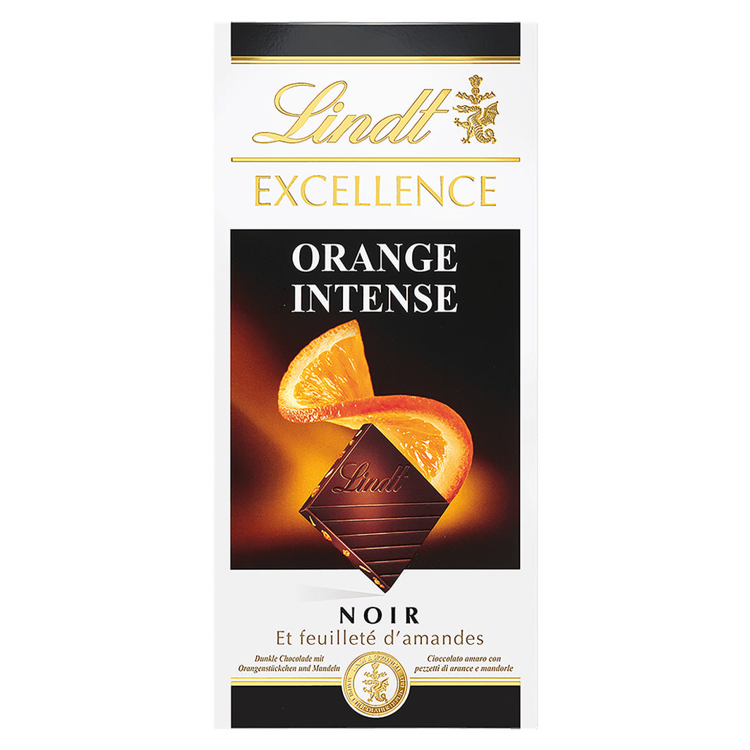 Lindt Excellence Dunkel Orange Inten. 100g