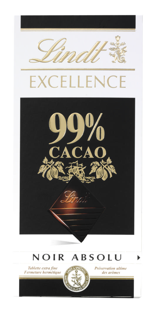 Lindt Excellence Dunkel 99% Kakao 50g