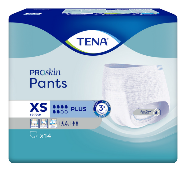 TENA Pants Plus Pro Skin X-Small