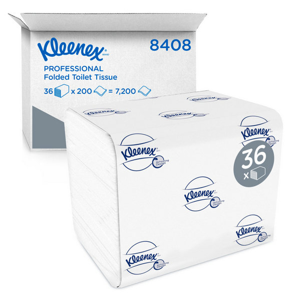 Kimberly-Clark Kleenex Toilettenpapier Einzelblatt
