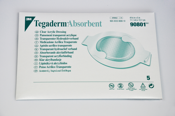 Tegaderm Absorbent oval,Acrylwundkissen