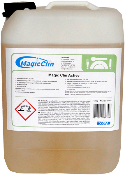 MAGIC CLIN Active maschinelles Geschirrwaschmittel