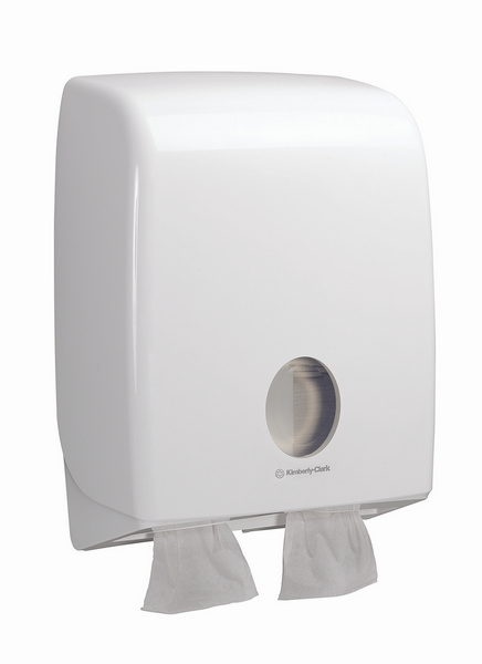 Kimberly-Clark Aquarius Doppel-Spender für Einzelblatt-Toilettenpapier