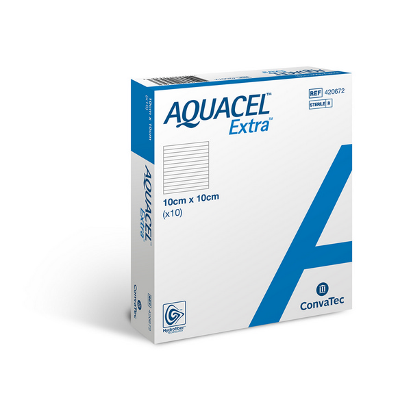 Aquacel Extra Kompresse mit Verstärkungsfasern