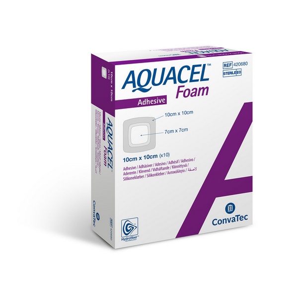 Aquacel Foam adhäsiv Silikonschaumverband