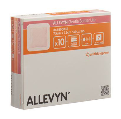 Allevyn Gentle Border Lite Wundverband