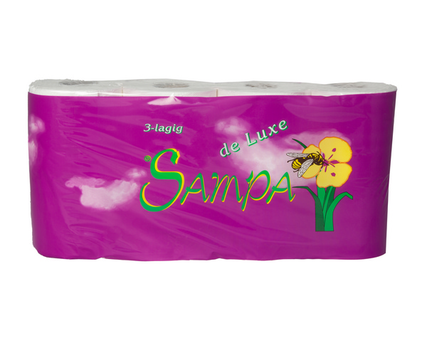 SAMPA violett Toilettenpapier Kleinrollen