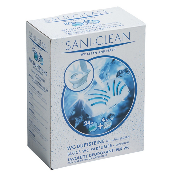 WC clean and fresh Sani Clean Duftsteine